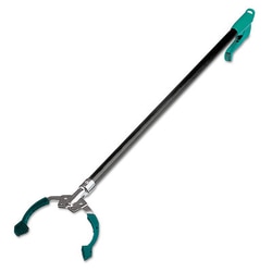 Essendant Nifty Nabber Extension Arm with Claw, 18in, Black/Green