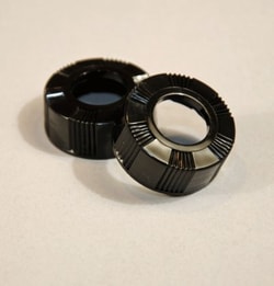 Industrial Glassware 28-400 BLK OPEN CAP, Quantity: Each of 1
