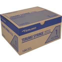 Med Vet International Terumo Tuberculin Syringe & Needle, 1mL, Removable