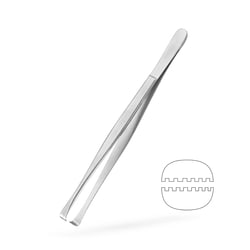 Med Vet International&nbsp;Rochester-Carmalt Forceps, Straight, Economy, Satin, 6.25