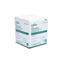 Med Vet International Sterile Gauze 2x2 8-Ply 2s 50pk/Box