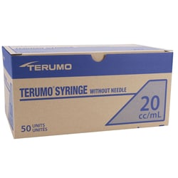 Med Vet International&nbsp;Terumo Syringes 20cc L/S 50/Box