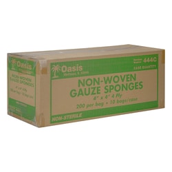 Med Vet International Non-Woven Gauze Sponge, 4