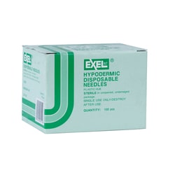 Med Vet International Exel Needle, 21G x 1.5in, Hypodermic, 100/Box, 26416,
