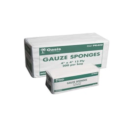 Med Vet International Sterile Gauze 4X4 8Ply 2'S 50/Box, Quantity: Each