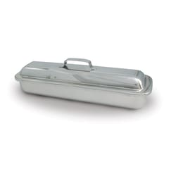 Med Vet International Catheter and Instrument Tray with Dome Cover, 17 1/4