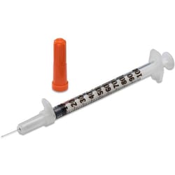 Med Vet International 1/2cc 28g x 1 1/2in. Insulin Syringe, 500/Case, Quantity: