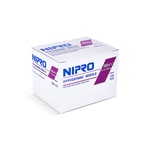 Med Vet International Nipro Needle, 30G x 1/2in, Hypodermic, 100