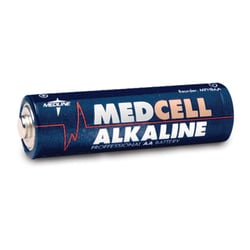 Med Vet International Alkaline Battery Size AA 24/Box, 6 Box/Case, Quantity: