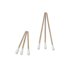 Med Vet International Cotton Tip Applicator, Sterile, 6", 2/Pk, 2000/Case,