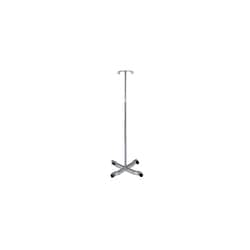 Med Vet International&nbsp;IV Pole with Two Hooks and Four Casters