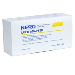Med Vet International&nbsp;Nipro Luer Adapter (Multi-Sample), 100/Box