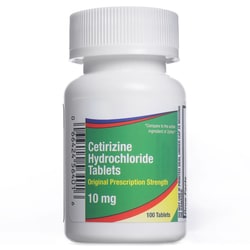 Med Vet International Cetirizine HCL Tablets, 10mg, 100ct, Quantity: Each
