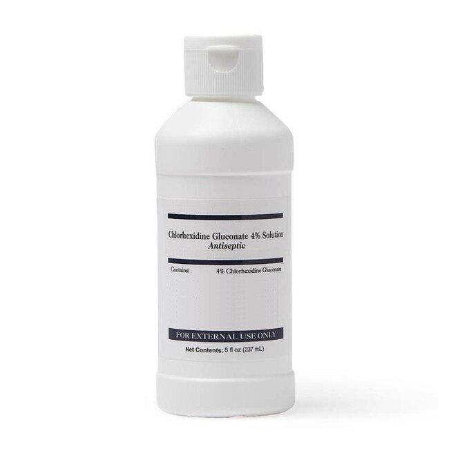 Med Vet International Chlorhexidine Gluconate, 4, 8oz, Solution