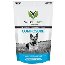Med Vet International Composure, Bite Sized, Chews (Calming Support) Dogs And Cats Up To 25Lb, 30 Soft Chews