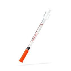 Med Vet International Insulin Syringes Vetsulin 1cc, U40, 29gX0.5in, 100/Box,