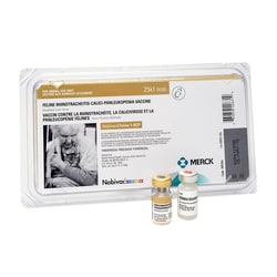Med Vet International Nobivac Merck, Feline Vaccine 1-HCP, 25x1 Dose Tray,