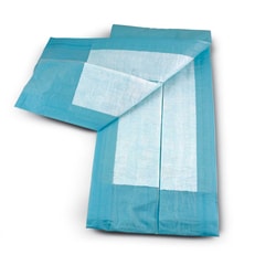 Med Vet International Economy Weight Disposable Underpads, 23"" x 24"",