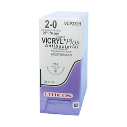 Med Vet International Ethicon Coated Vicryl Plus Antibacterial Suture,