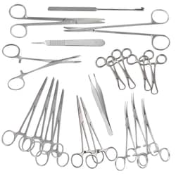 Med Vet International&nbsp;19-pc. General Surgery Pack, Von Klaus German Surgical Steel