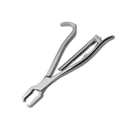 Med Vet International Kern Bone Holding Forceps, 6.25 in., Von Klaus German Surgical Steel