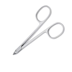 Med Vet International&nbsp;Tissue & Cuticle Nipper, Straight Jaws, Ring Handles, 4in (10.2cm), German, Von Klaus
