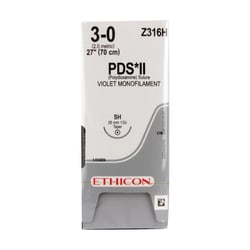 Med Vet International Ethicon PDS II Suture, Size 3-0, SH, 27"", 36/Box,