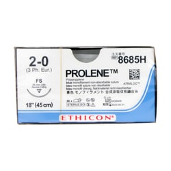 Med Vet International Ethicon PDS II Suture, Size 0, CP-2, 27"", 36/Box,