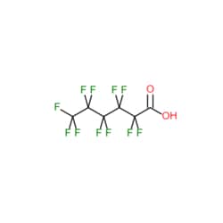 Matrix Scientific PERFLUOROHEXANOIC ACID MF C6HF11O2 MW 314.06 CAS 307-24-4