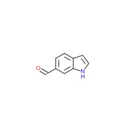 Matrix Scientific&nbsp;1H-INDOLE-6-CARBALDEHYDE  MF C9H7NO MW 145.16 CAS 1196-70-9 MDL MFCD02179596 QTY 5 UOM G