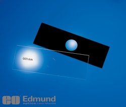 Edmund Optics STAGE MICROMETER 1MM 100DIV, Quantity: Each of 1