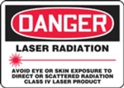 HCL Labels&nbsp;Danger - Laser Radiation - 3