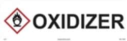HCL Labels&nbsp;Oxidizer Cabinet Sign - 3.5