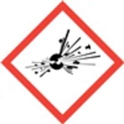 HCL Labels&nbsp;Exploding Bomb Pictogram GHS Symbol - 2