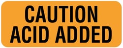 Veriad Hazard Warning Label, 2-1/4