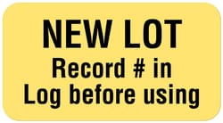 Veriad Quality Control Label, 1-5/8