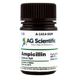 AG Scientific Inc Ampicillin, Sodium Salt, 5 G, Quantity: Each of 1