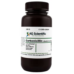 AG Scientific Inc&nbsp;Carbenicillin Disodium, 100 G
