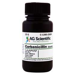 AG Scientific Inc Carbenicillin Disodium, 25 G, Quantity: Each of 1