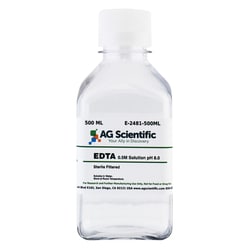 AG Scientific Inc EDTA 0.5M Solution 500 ML, Quantity: Each of 1