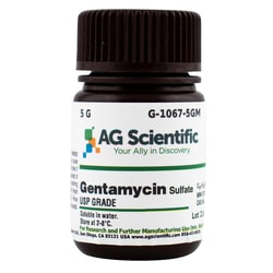 AG Scientific Inc Gentamycin Sulfate, 5 G, Quantity: Each of 1