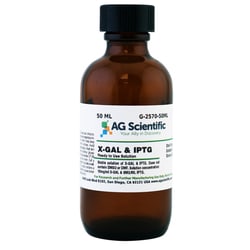 AG Scientific Inc X-GAL and IPTG Solution, 50 ML, Quantity: Each of 1