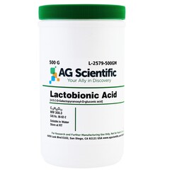 AG Scientific Inc Lactobionic Acid, 500 G, Quantity: Each of 1