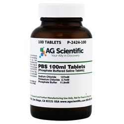 AG Scientific Inc PBS Tablets 100 Tablets, Quantity: Each of 1