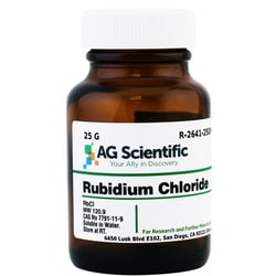 AG Scientific Inc&nbsp;Rubidium Chloride 25 G