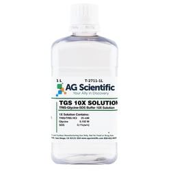 AG Scientific Inc TGS Buffer 10X Solution 1 L, Quantity: Each of 1