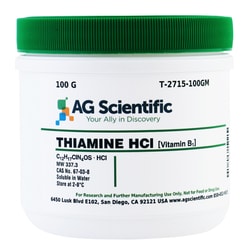 AG Scientific Inc&nbsp;Thiamine HCl 100 G
