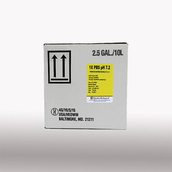 Quality Biological Inc PBS pH 7.4 without Calcium and Magnesium, 10 Liters,