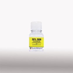 Quality Biological Inc SDS 20%, 100 mL, Quantity: Each of 1