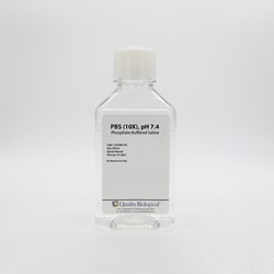 Quality Biological Inc PBS (10X), pH 7.4, 500 mL, Quantity: Each of 1